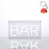 Neon LED napis BAR 85026-16 LeuchtenDirekt