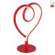 Ozdobna lampa stołowa serce LED 6W AMORE 28054R Globo