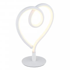 Ozdobna lampa stołowa serce LED 6W AMORE 28054W Globo