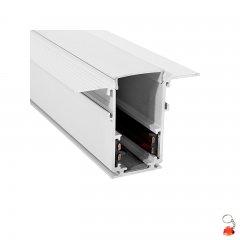 Szynoprzewód 1-fazowy magnetyczny 2m ALFA GIPS1 + 2x zaślepka końcowa WH AZ5453 Azzardo