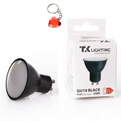 Żarówka czarna LED GU10 5W NW 4000K 5589 TK Lighting