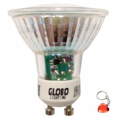 Żarówka GU10 LED 3W 250lm 3000K WW LED BULB 10706 Globo