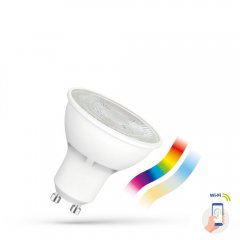 Żarówka LED GU10 5W Smart WOJ + 14415 Spectrum