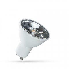 Żarówka LED GU10 6W z soczewką NW WOJ + 14104 Spectrum