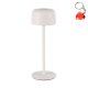 Lampa stołowa zewnętrzna LED 2W POCO ETLED-658-WH Zuma Line