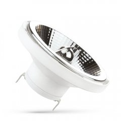Żarówka LED G53 12V AR111 14W SMD CW WOJ + 14558 Spectrum