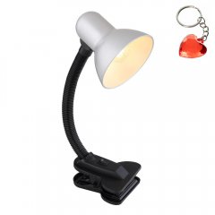 Lampa biurkowa klips VANZONE 24862SI Globo