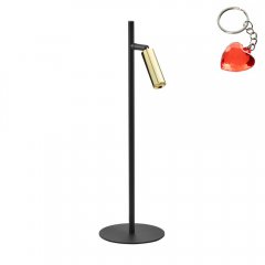 Lampa biurkowa LAGOS BLACK / GOLD 5413 TK Lighting