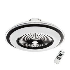 Lampa sufitowa z wentylatorem - Lampowentylator LED 48W z pilotem ZEPHYR ML1514 Milagro