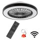 Lampa sufitowa z wentylatorem - Lampowentylator WiFi LED 40W z pilotem DALFON2 71336 Rabalux