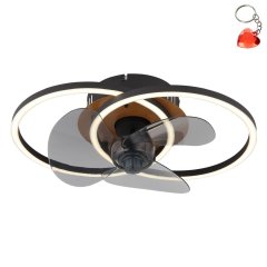 Wentylator sufitowy z oprawą LED 24W KAREN 03661 Globo