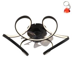 Wentylator sufitowy z oprawą LED 30W LORIS 03638 Globo