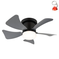 Wentylator sufitowy z oprawą LED 9W HINES 03609A Globo