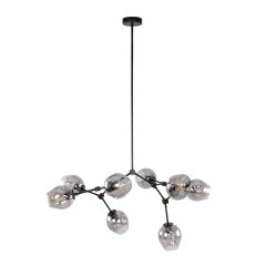 Żyrandol FERRAL PND-75075-8-BK-SG Italux
