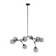 Żyrandol FERRAL PND-75075-8-BK-SG Italux