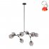 Żyrandol FERRAL PND-75075-8-BK-SG Italux