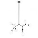 Żyrandol FERRAL PND-75075-8-BK-WG Italux