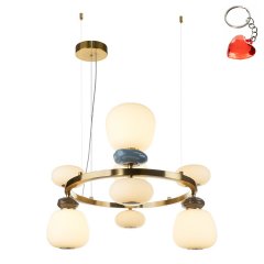 Żyrandol LED 33W EVANS PND-94981-4B-GD Italux