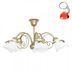 Żyrandol pięcioramienny KOKARDA 73 Luminex
