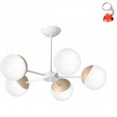 Żyrandol SFERA WOOD MLP5433 Milagro