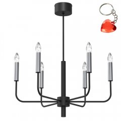 Żyrandol sześcioramienny AKASYA 4282 Luminex