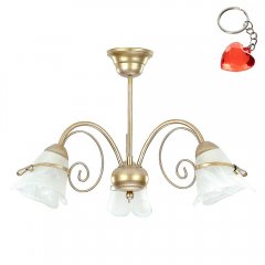 Żyrandol trójramienny KOKARDA 72 Luminex