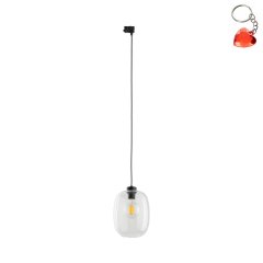 Lampa wisząca szynowa 3-fazowa TRACER ELIO TRANSPARENT 10682 TK Lighting