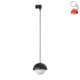 Lampa wisząca szynowa 1-fazowa TRACER BONO BLACK 10648 TK Lighting