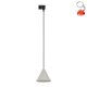 Lampa wisząca szynowa 1-fazowa TRACER CONO BEIGE 10654 TK Lighting