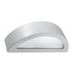 Lampa ścienna ceramiczna ATENA szara SL.0873 Sollux