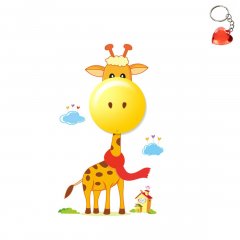 Lampa ścienna dziecięca LED 0,6W GIRAFFE ML114 Milagro