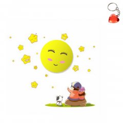 Lampa ścienna dziecięca LED 0,6W SUN ML062 Milagro