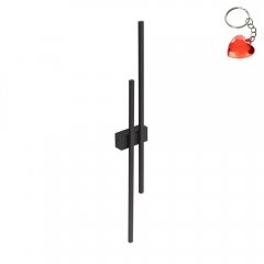 Lampa ścienna LED 24W FLASH BLACK 6626 TK Lighting