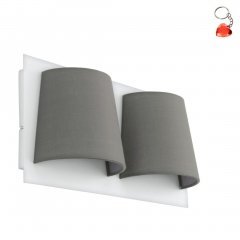 Lampa ścienna LED 2x5,4W SERRAVALLE 97625 Eglo