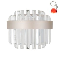 Lampa ścienna LED 8W HORNA WL-34386-1-CH-CL Italux