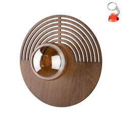 Lampa ścienna LUNAR WOOD 300 11014 TK Lighting