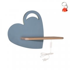 Lampa ścienna półeczka LED 5W HEART KIDS 21-84576 Candellux