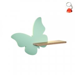 Lampa ścienna półeczka LED 5W KIDS BUTTERFLY 21-84880 Candellux