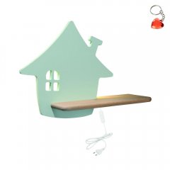 Lampa ścienna półeczka LED 5W KIDS HOUSE 21-85214 Candellux