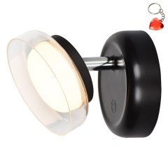 Lampa ścienna reflektor spot z włącznikiem LED 2W JAVI 71272 Rabalux