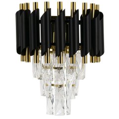 Lampa ścienna TOLEDO 6260 / 1 TR BL Elem