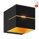 Lampa ścienna TRANSFER WL 2 BLACK-GOLD 91067 Zuma Line