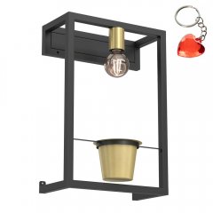 Lampa ścienna z doniczką FLORES 5366 Luminex