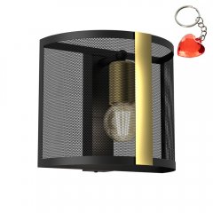 Lampa ścienna z siatki metalowej KAGA 4147 Luminex