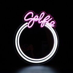 Lustro z neonem LED do selfie SELFIE LED FM-MT07 Zuma Line