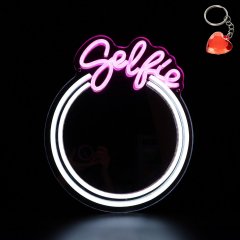 Lustro z neonem LED do selfie SELFIE LED FM-MT07 Zuma Line