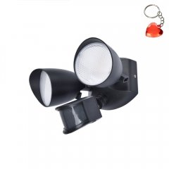 Naświetlacz zewnętrzny LED 23,5W z czujnikiem ruchu SHRIMP 7622222012 Lutec