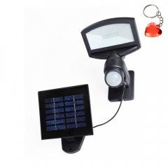 Naświetlacz zewnętrzny solarny LED 3W z czujnikiem ruchu SUNSHINE 6901601000 Lutec