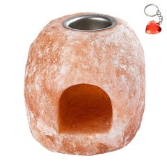 Dekoracja stojąca solna na świeczkę SALTOR 76024 Rabalux