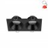 Oprawa podwójna wpuszczana oczko PRISMA DUO BLACK 10579 TK Lighting